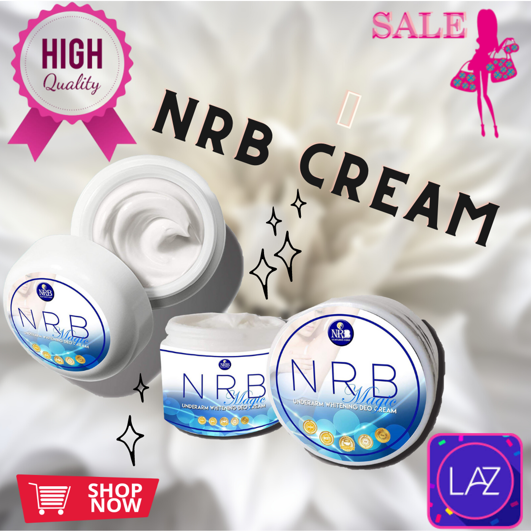 NRB Whitening Underarm Deo Cream 40g Antiperspirant Deodorizer