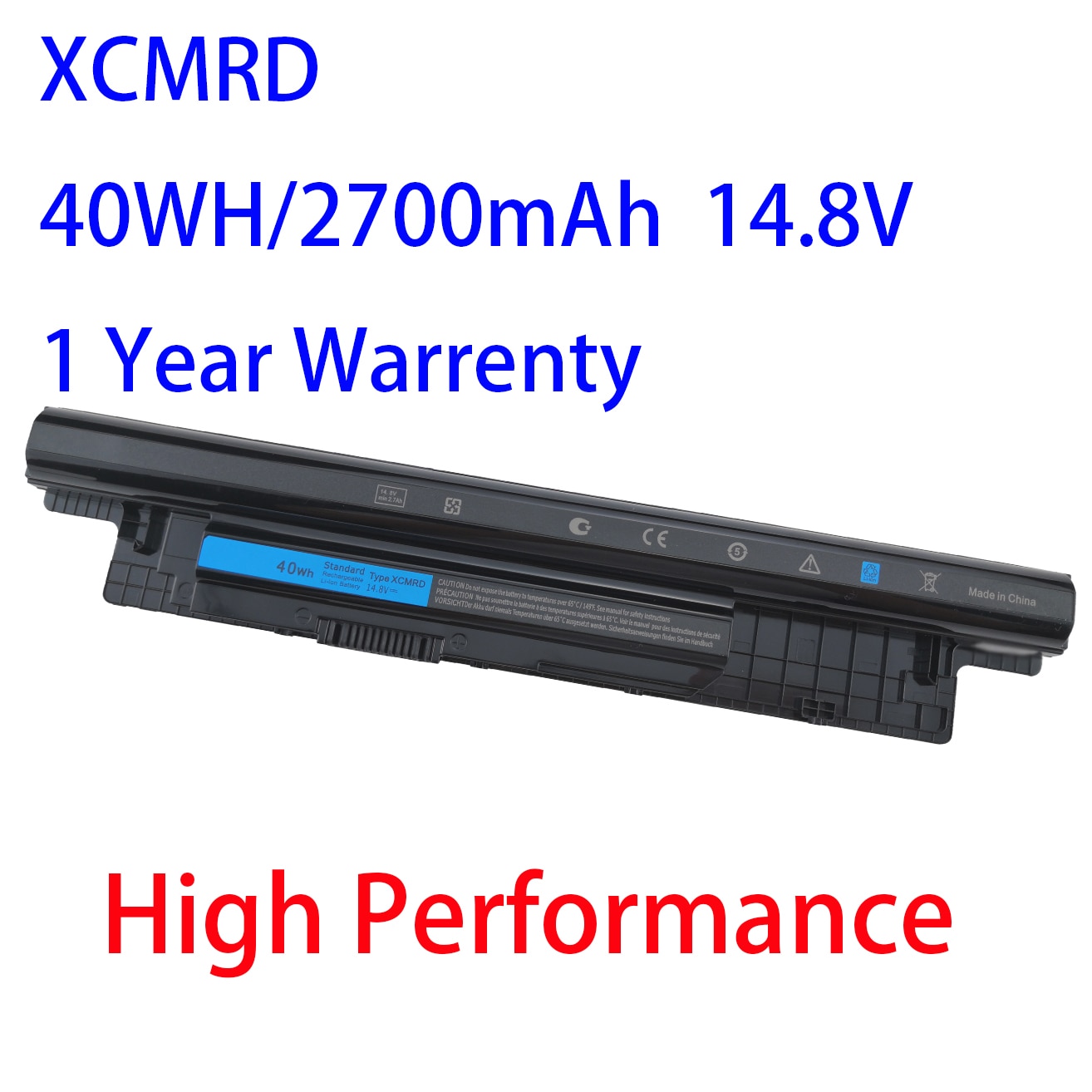 yan 14.8V XCMRD Battery for Dell Inspiron 3437 3521 3537 3542 3737 MR90Y 
