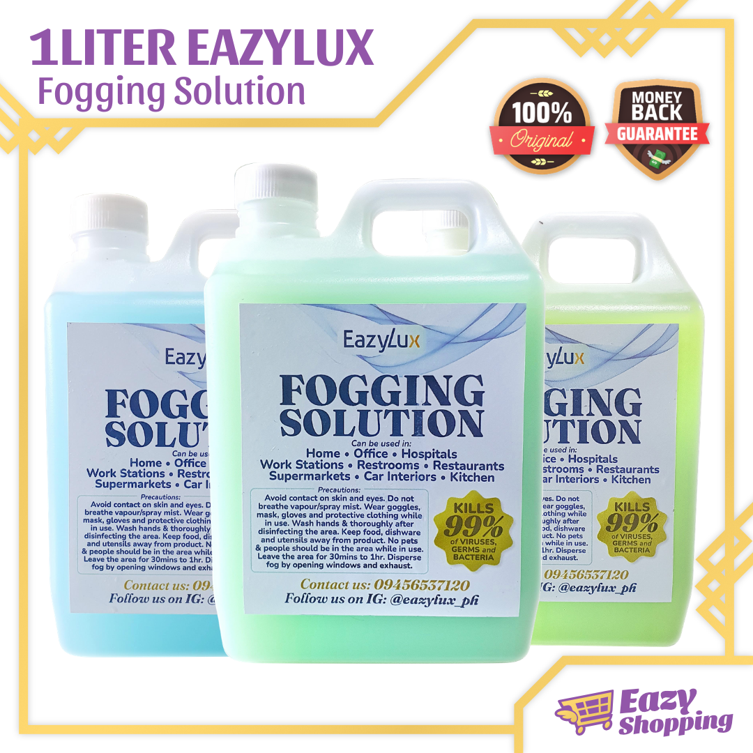 LOWEST PRICE EazyLux 1 Liter Fogging Solution Fog Machine Solution Fog