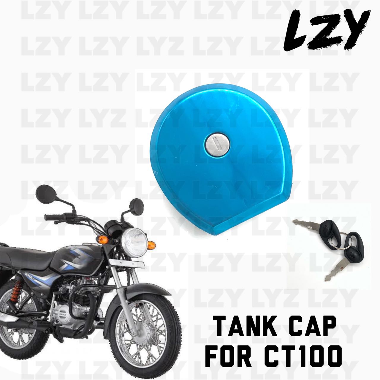 BAJAJ CT100 Fuel Gas Tank Cap Cover High Quality Motorcycle Lazada PH