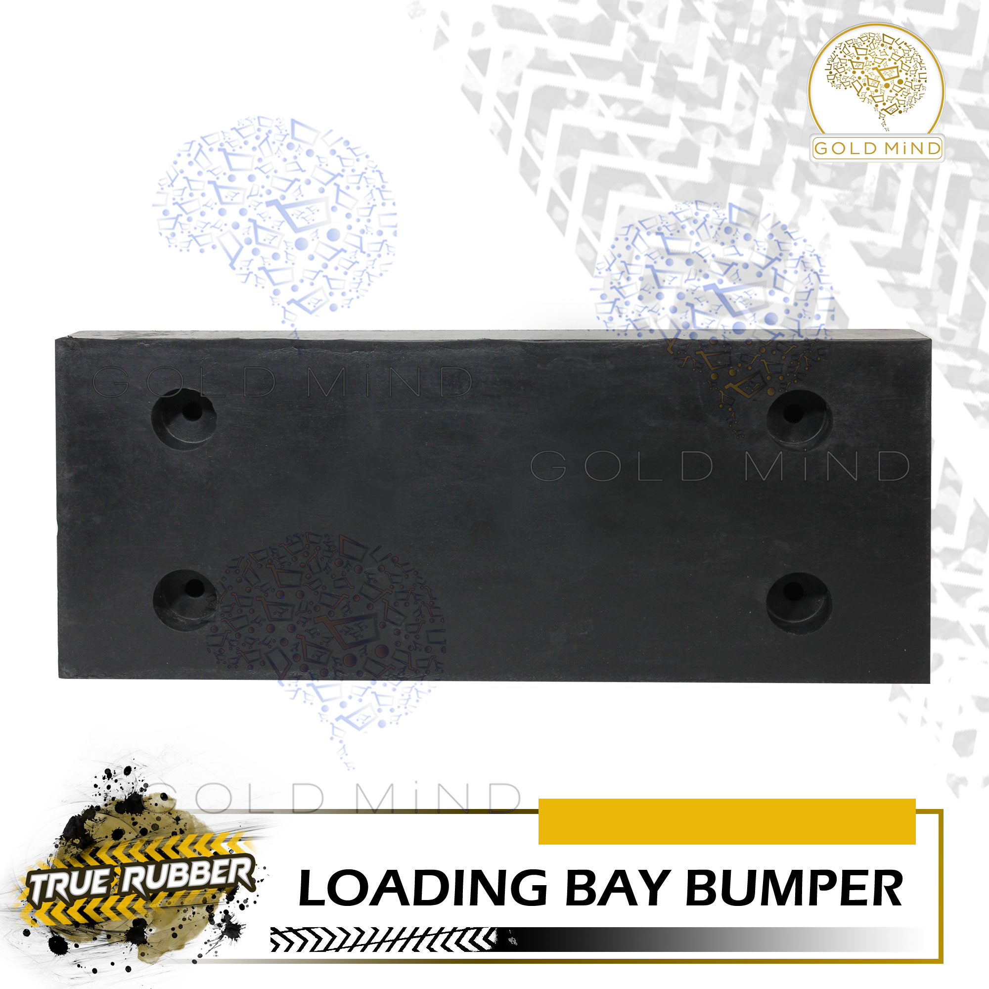 Loading Dock Bay Guard Wall Protector Rubber Bumper Garage Parking Wall