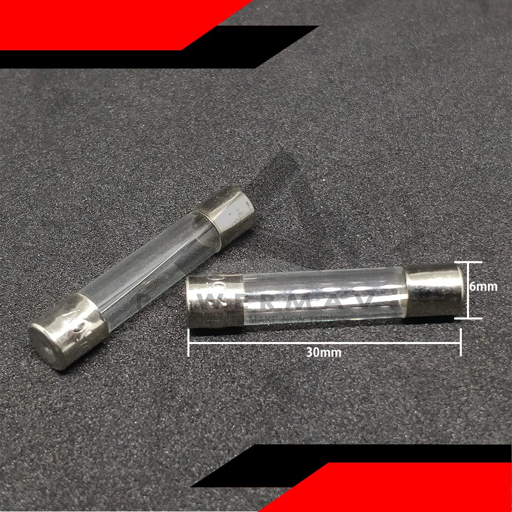 2pcs glass fuse 10 amp 220v 230v 250v 6*30 6*30mm 10000ma 10A AVR f10a ...