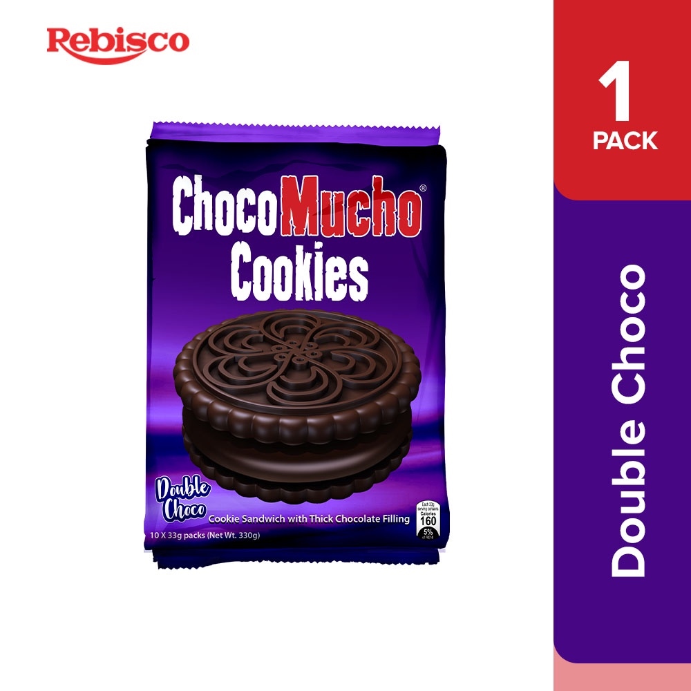 Choco Mucho Cookies Double 33g x 10pcs Lazada PH