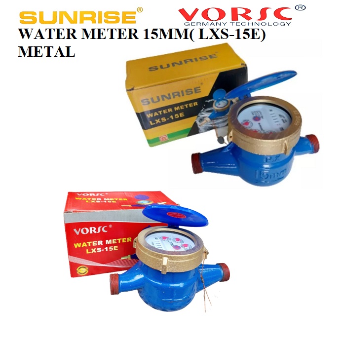 VORSC/SUNRISE WATER METER ORIGINAL HEAVY DUTY 15mm ( 1/2 ) vlr
