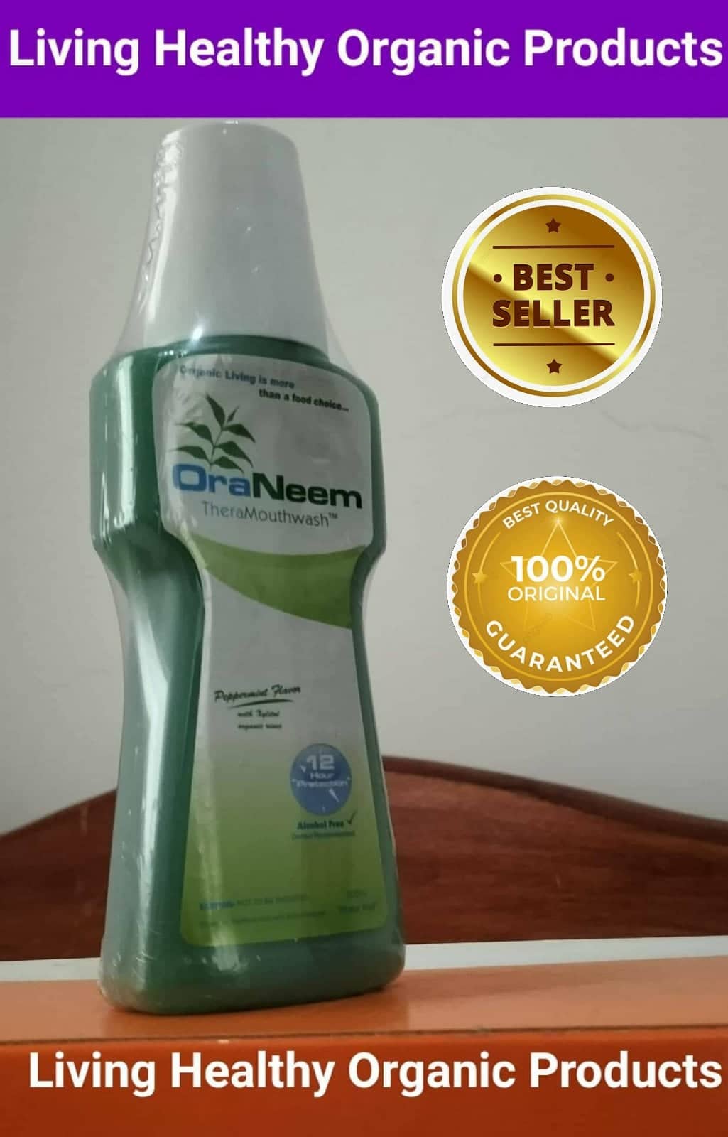 OraNeem TheraMouthwash 200 ml bottle (FREE SHIPPING & FREEBIES) "NEWest