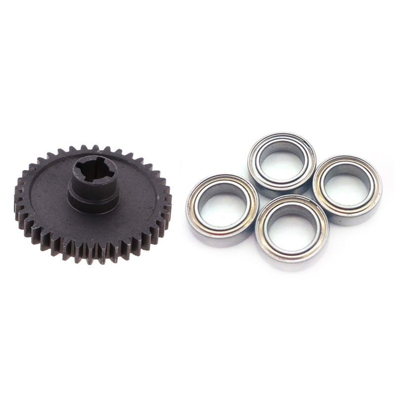 1P for 1:18 WLtoys A959 38T Spur Diff Main Gear A979 RC Car with 144001-1297 Bearing for Wltoys 144001 1/14 4WD RC Car