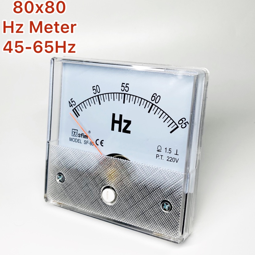 80x80 Analog Hz Meter 4565Hz / Frequency Meter 220V Lazada PH