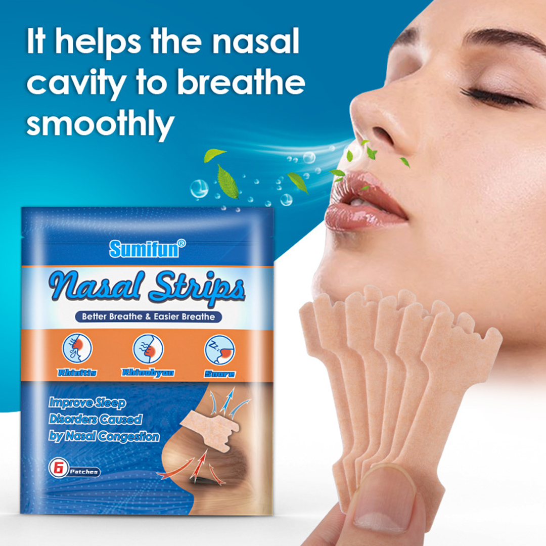 73％以上節約 48pcs Herbal Nasal Strips Relieve Congestion Rhinitis Sinusitis