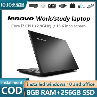 【16 free gifts】+【COD】laptop / L540/L440 / 4th generation processor / Core i3 + i5 + i7 / 8GB Memory / 128G+256G SSD / HD camera + built-in numeric keypad / Suitable for online education + work