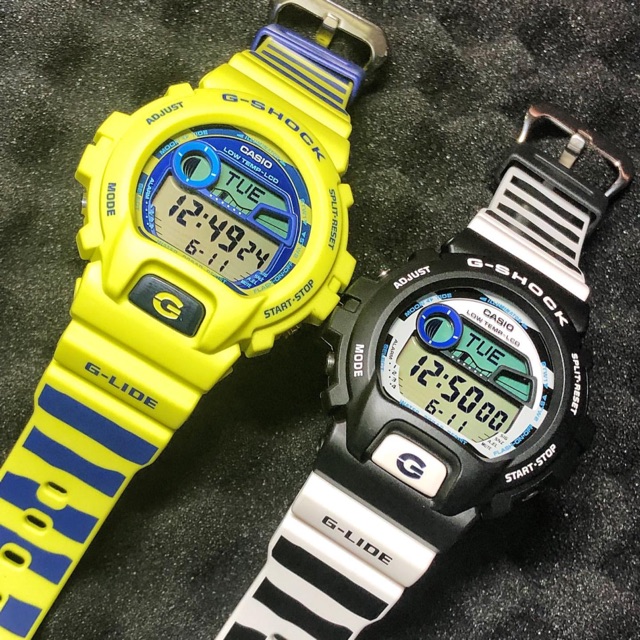 ☆即決有☆黄色！限定 G-LIDE 海蛇 GLX-6900 G-SHOCK カシオ デジタル