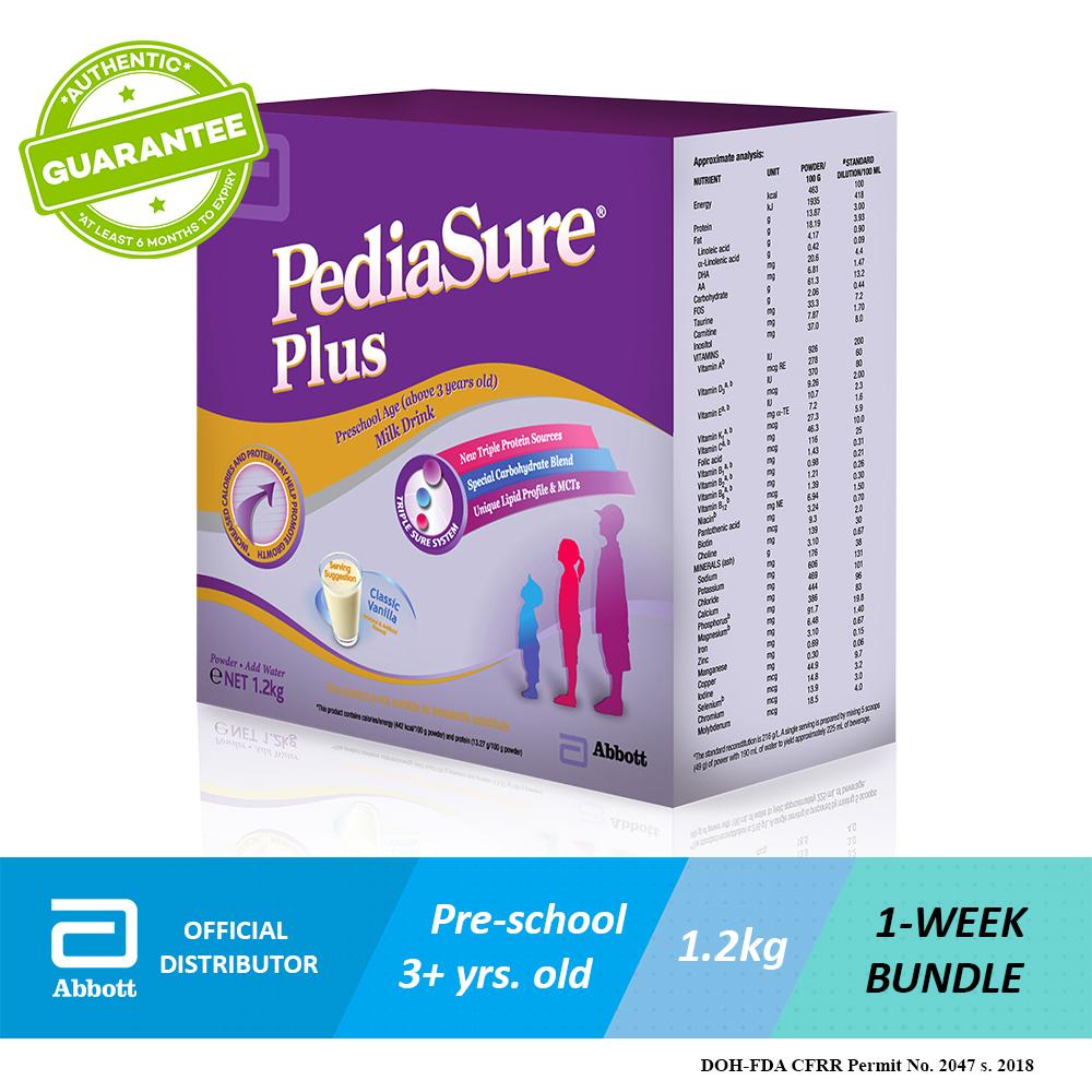 Review Abbott Pediasure Plus Vanilla 12kg For Kids Above