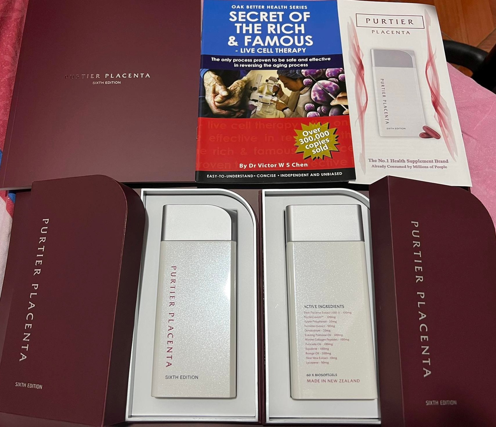 Purtier Placenta 6th Edition BUY 1 GET 1 WITH BOX & LATEST EXPIRY 09/