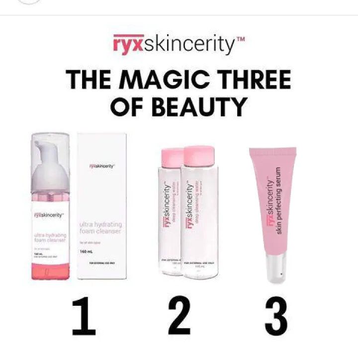 ryx deep cleansing water