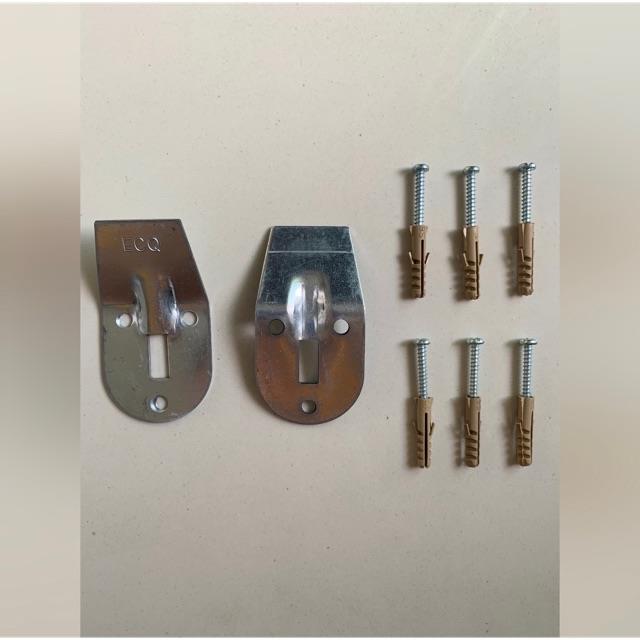 ♧∈ Quality Lavatory Bracket Set ( Screws Tox Bracket ) Lazada PH