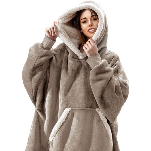 Oversized blanket hoodie Clearance