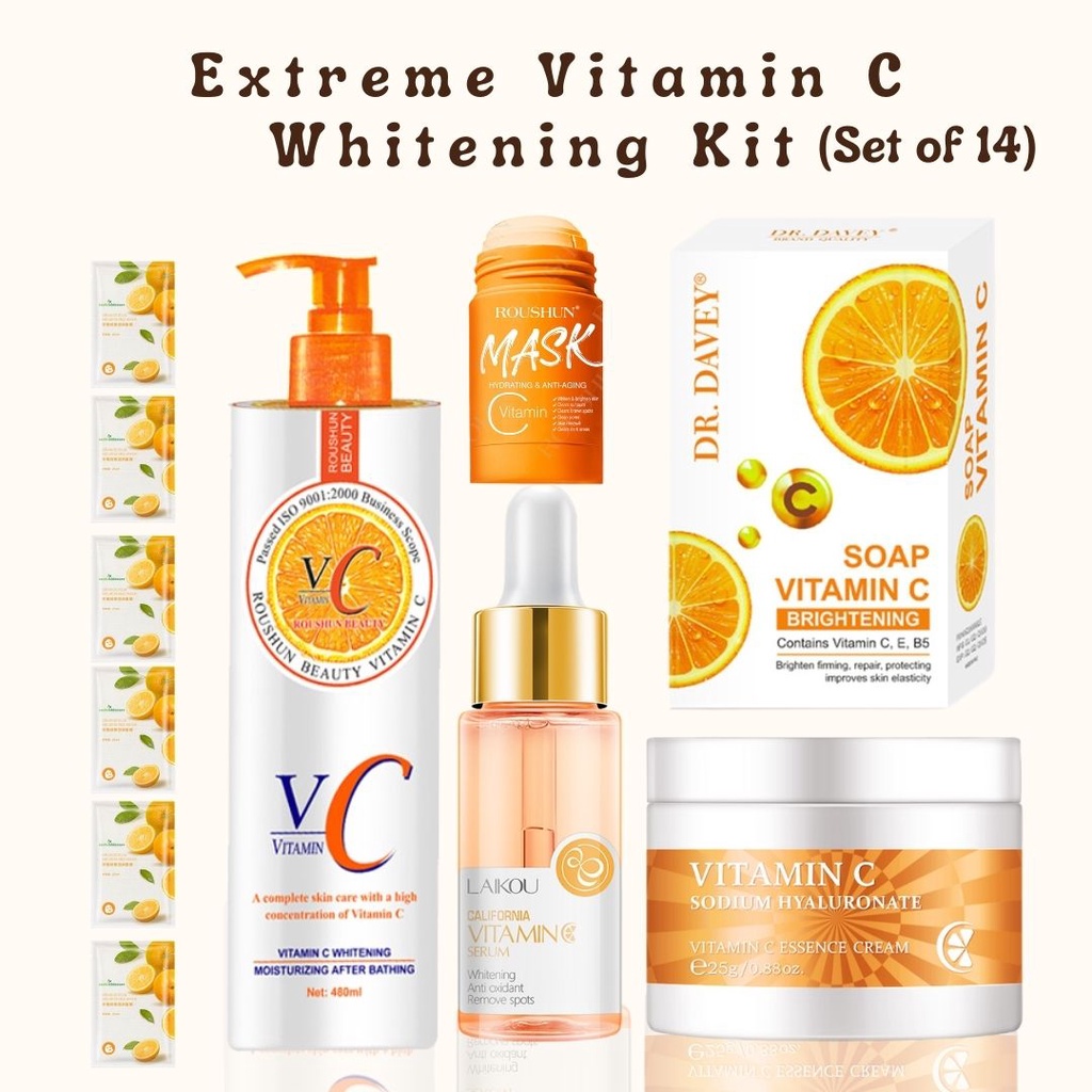 Timeless Skin Care Extreme Vitamin C kit Brighten, Restore & Correct