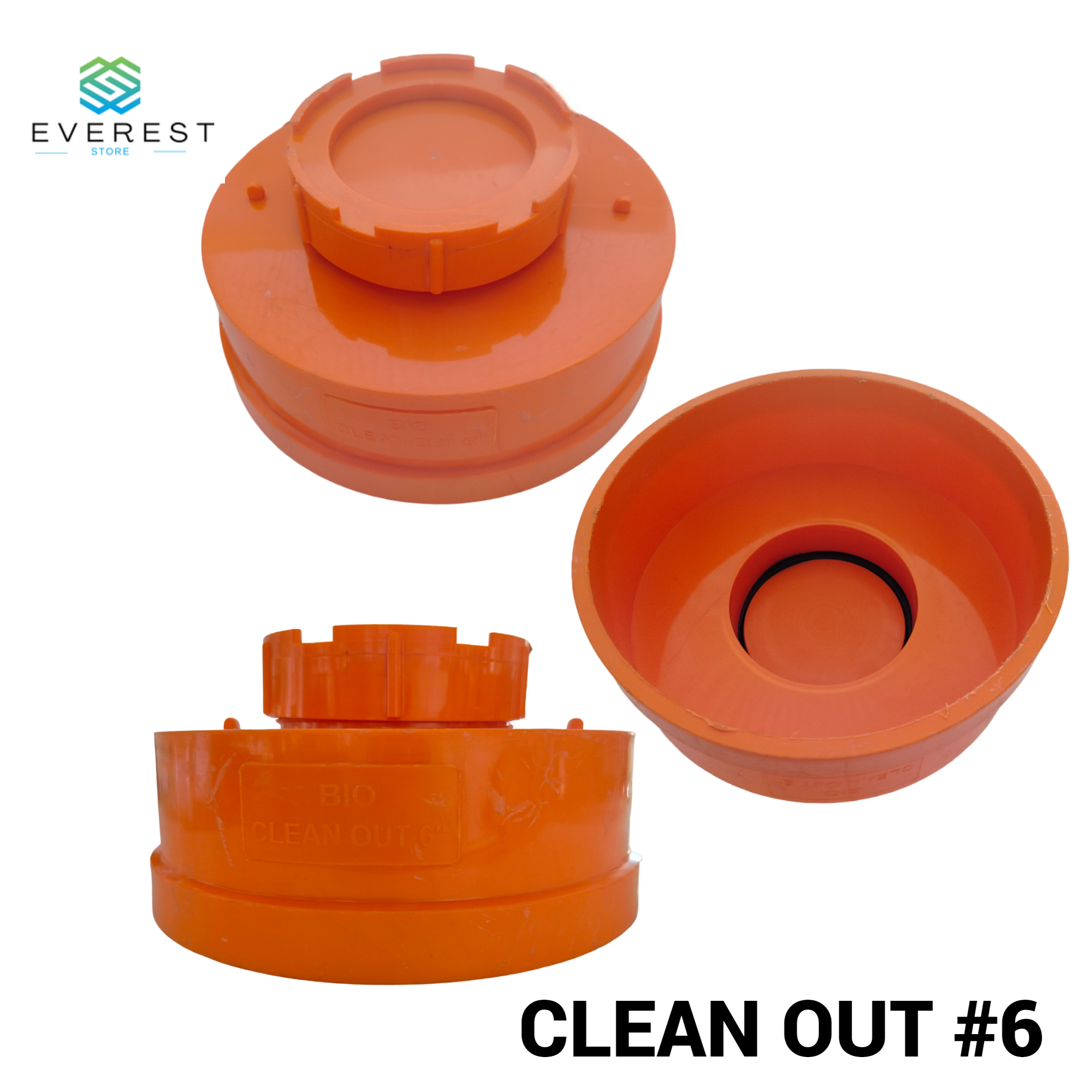PVC Clean Out Black /Orange #6 (PER PCS) | Lazada PH
