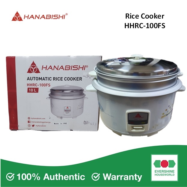 Hanabishi Flower Design Teflon Rice Cooker Series HHRCFSHA