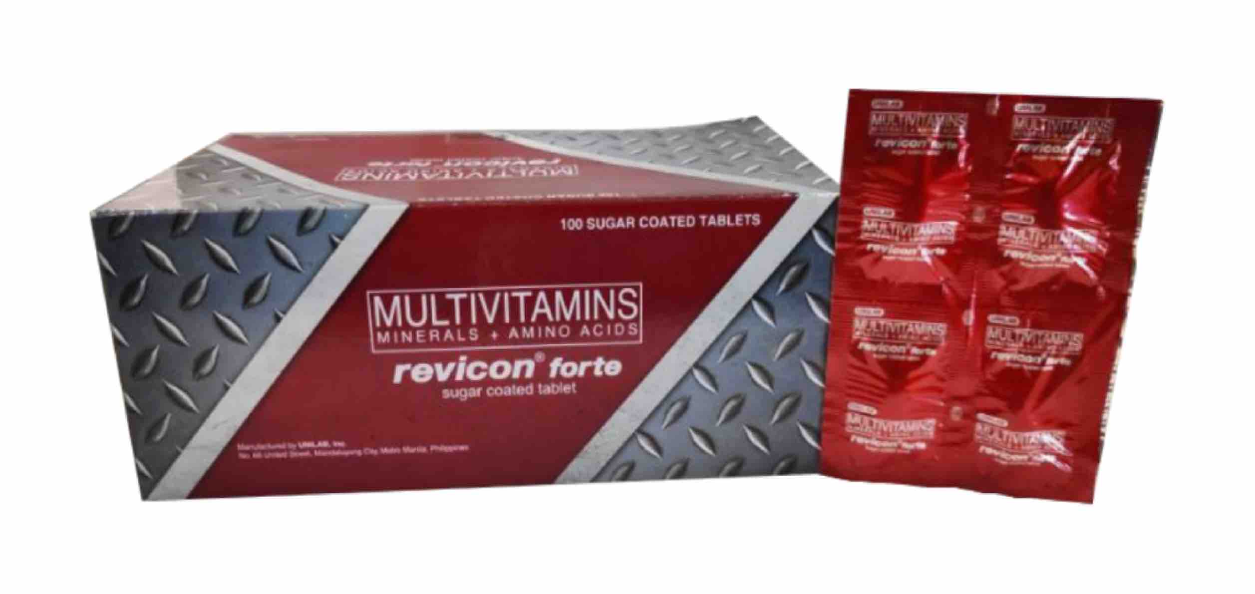 Revicon Forte Multivitamins + Amino Acids Tablet [50 & 100 Tabs