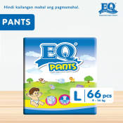 EQ Pants Mega Pack Large - 66 pcs x 1 - Diaper Pants