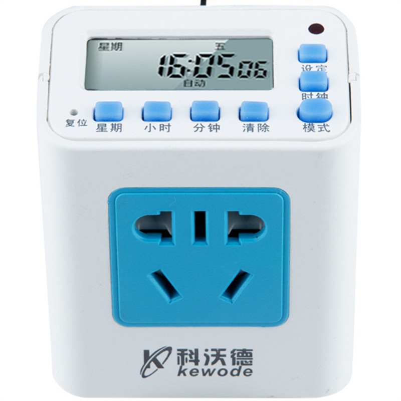 Coward Power Supply Timing Socket Timer Switch Socket Electronic Smart Time Switch Electric Car