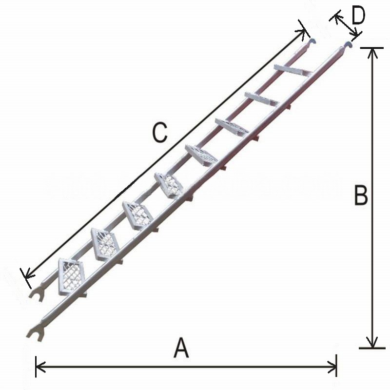 LADDER FOR SCAFFOLDING(Ladder0.4*2.2m) FOR ADS ONLY Lazada PH