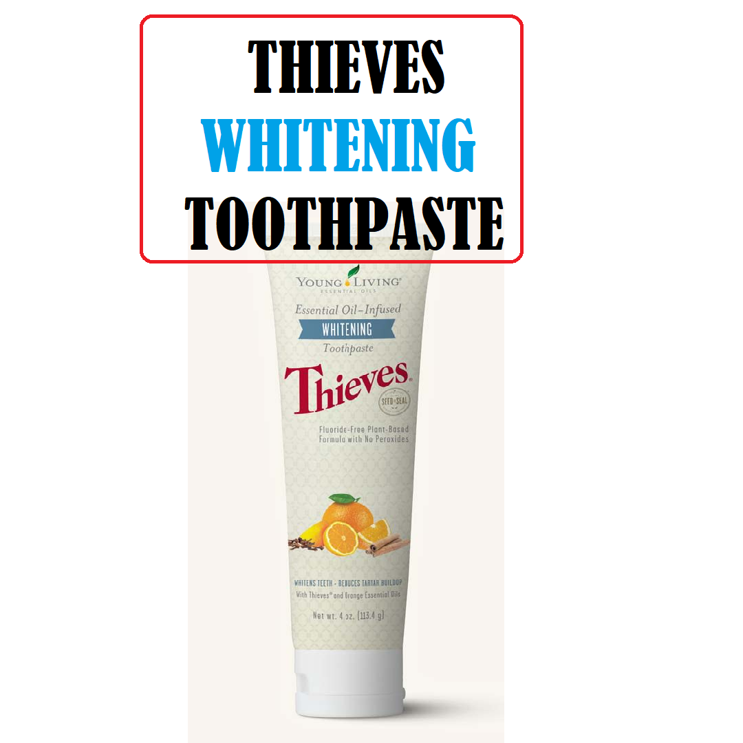 essential oils whitening toothpaste