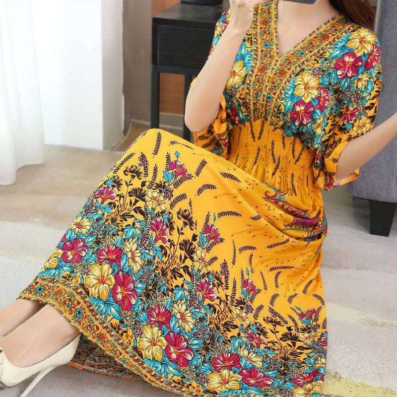 Hawaiian on sale dress lazada