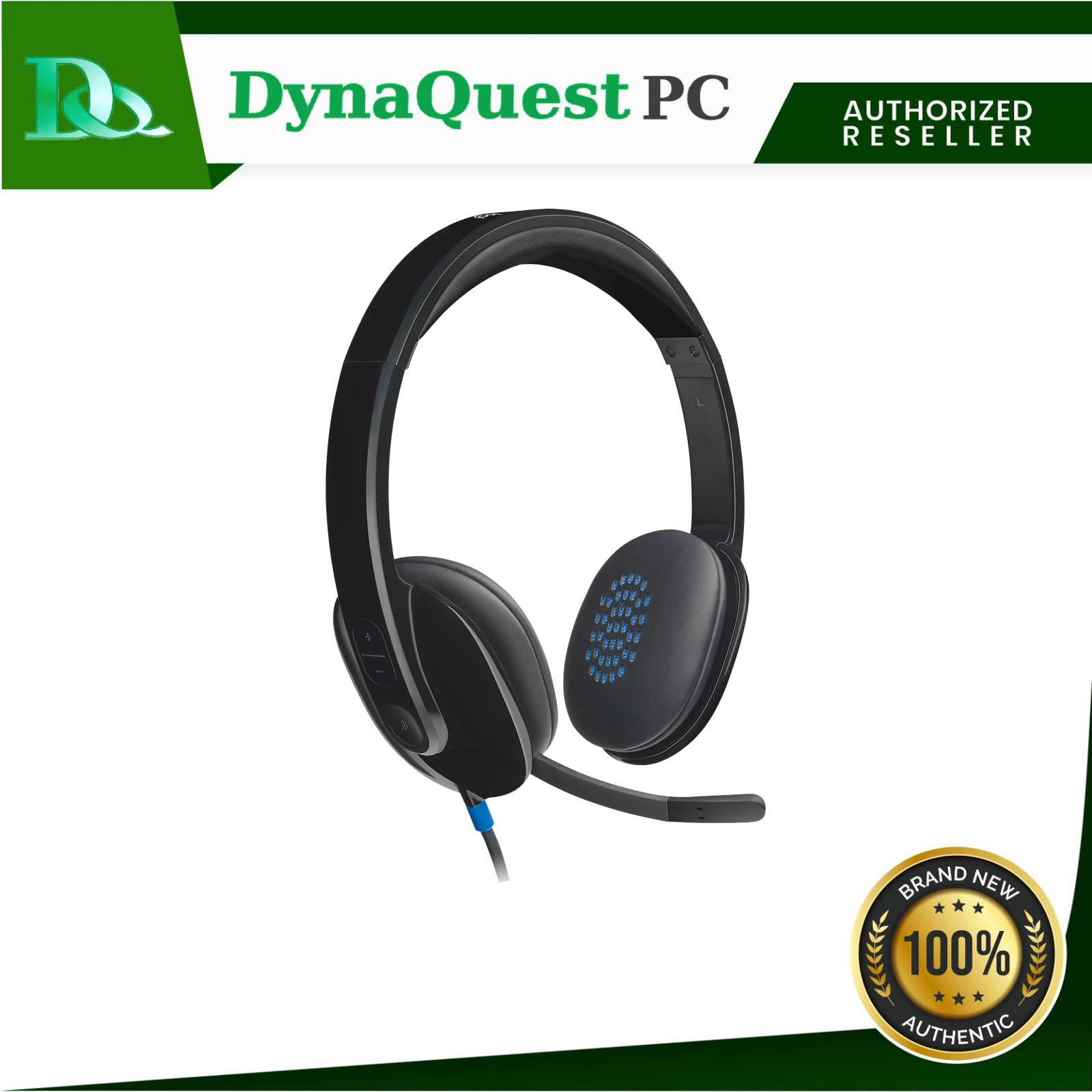 Logitech H540 USB Computer Headset with Noise Cancelling