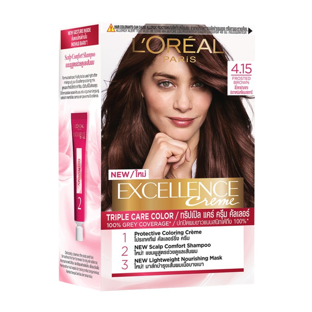 L'Oreal L'Oreal Excellence Hair Color (Frosted Brown No. ) , Hair  Color's, , | Lazada PH