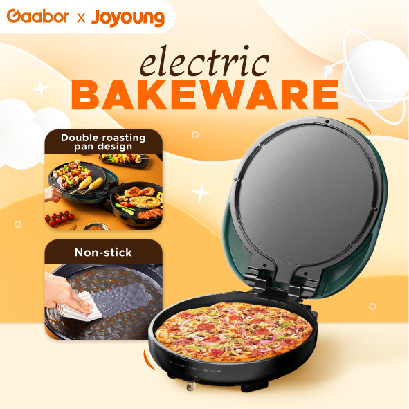GAABOR x JOYOUNG 30cm Doublesided electric bakeware barbecue grill