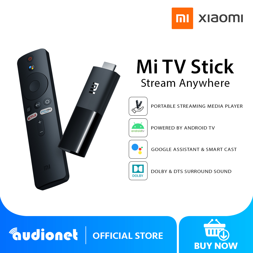 Xiaomi Mi TV Official US Version 1GB RAM +8GB ROM, Portable Streaming Media  Player HD Playback 1080P HDR Netflix Quad Core 64 Bit Android TV 9.0,  Bluetooth remote with Google Assistant : Electronics 