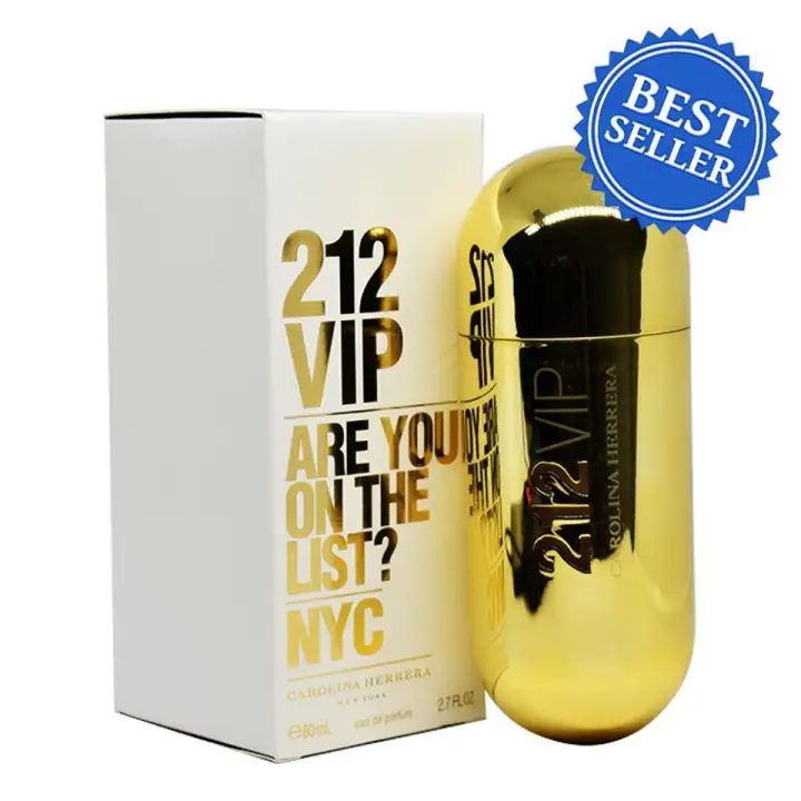 Carolina Herrera 212 Vip Are You On The List Nyc Eau De Parfum 80ml Lazada Ph