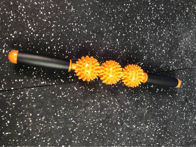 Hedgehog muscle massage stick fitness exercise relaxation fascia stick