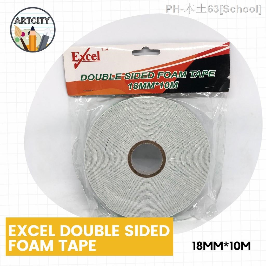 school-excel-double-sided-tape-with-foam-artcity-lazada-ph