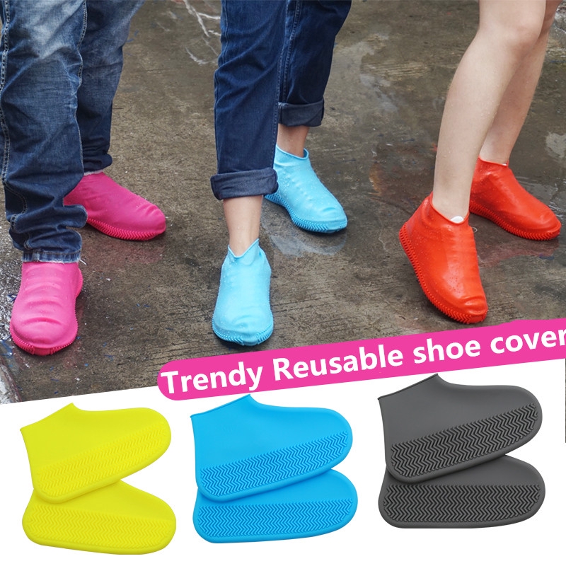 Silicone Reusable Overshoes,Waterproof 