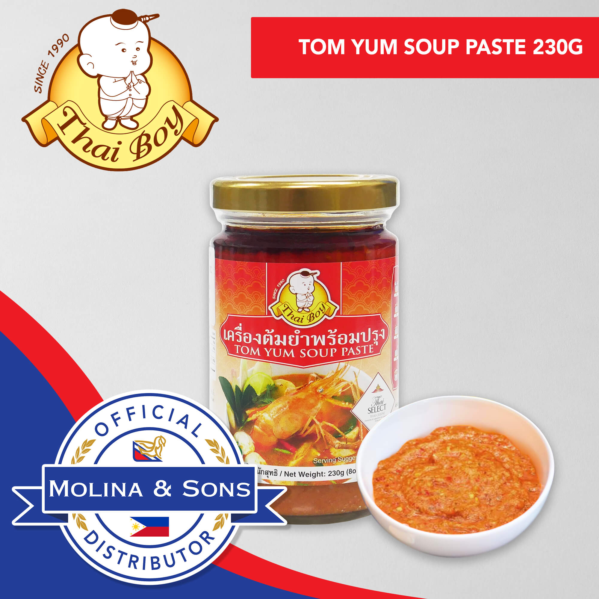 Thai Boy Tom Yum Soup Paste 230g | Lazada PH