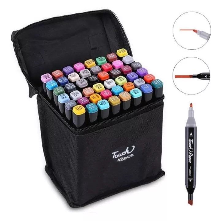 Touch 80 Color Alcohol Marker Art Twin Tip Marker Highlighter Pen Set Color  Calligraphy Pen Set Marker Pen