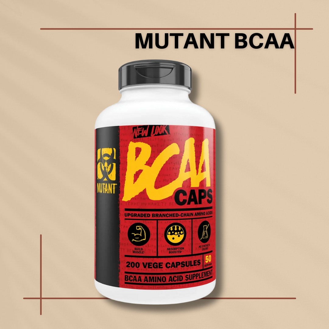 Mutant BCAA gym fitness muscle recovery supplement branched chain amino