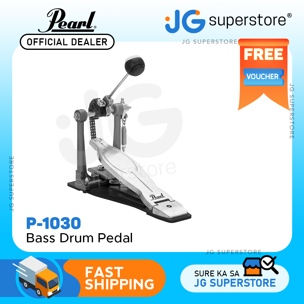 Pearl P1030 Eliminator Solo: Black Cam Single Bass Drum Kick Pedal