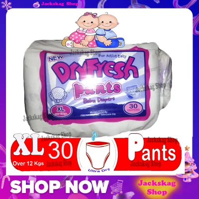 Dryfresh Baby Pants Diaper - XL
