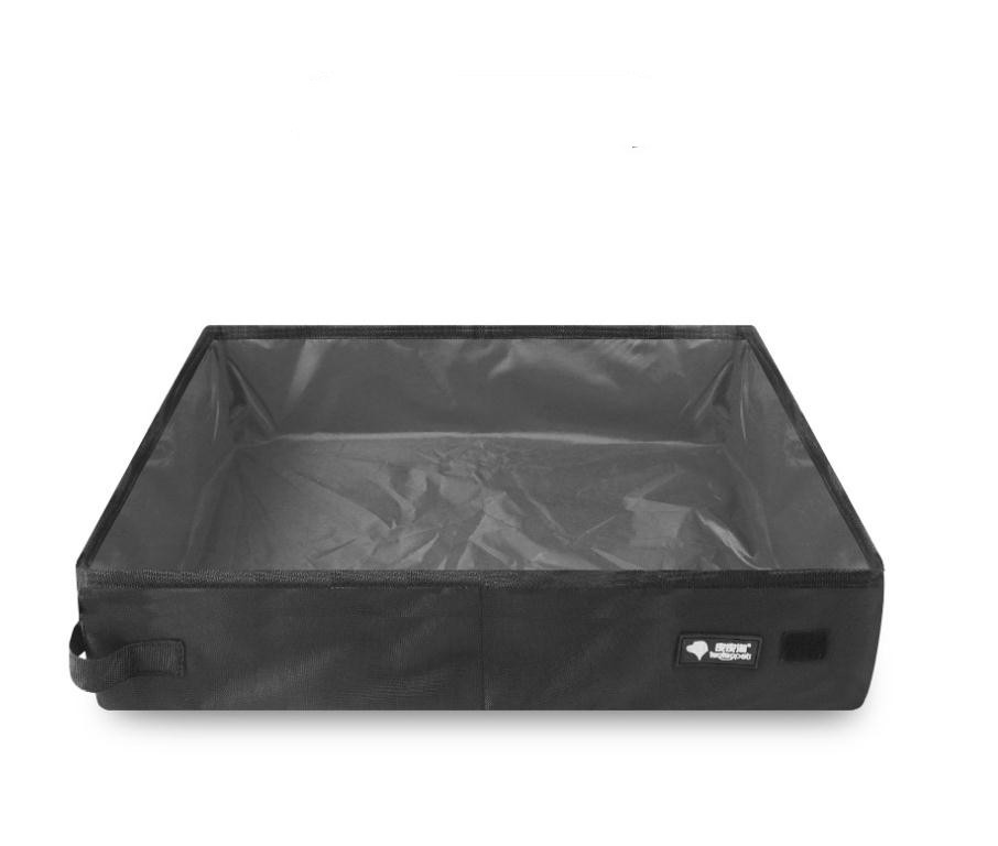 Collapsible Litter Box Foldable Portable SplashProof Pet Cat Litter