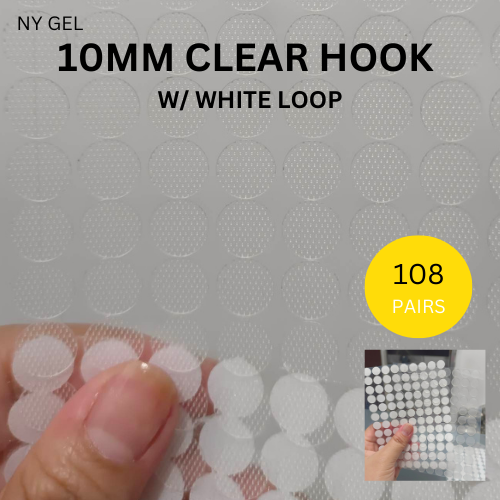  Tapem 3/4 200 Pairs - Hook and Loop Dots with Adhesive -  Premium Sticky Dots - White & Black Sticky Circles - Hook and Loop Stickers  for Classroom, Home, Office 