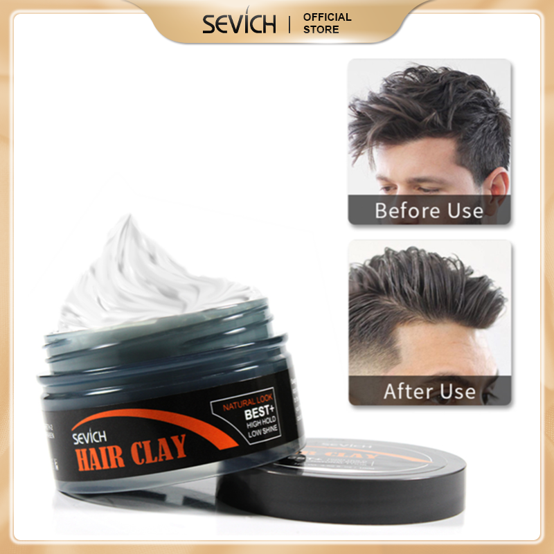 SEVICH Hair Wax 100g Matte Hair Mud Long Lasting Hold Hair For Mens