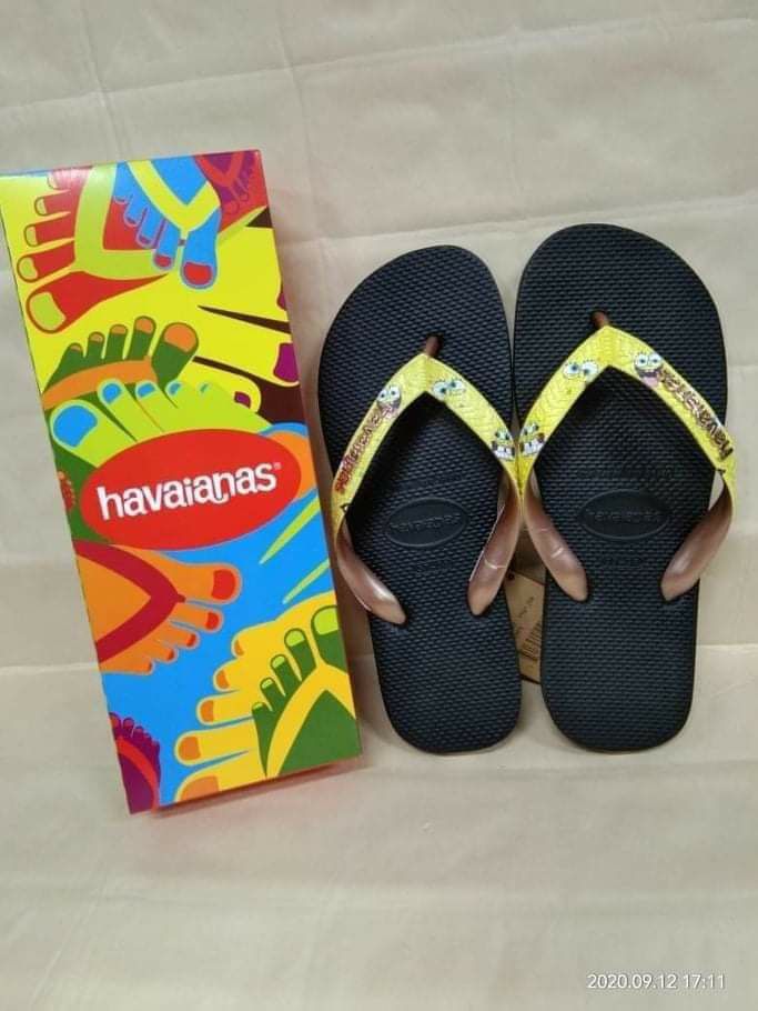 yellow box flip flops size 12