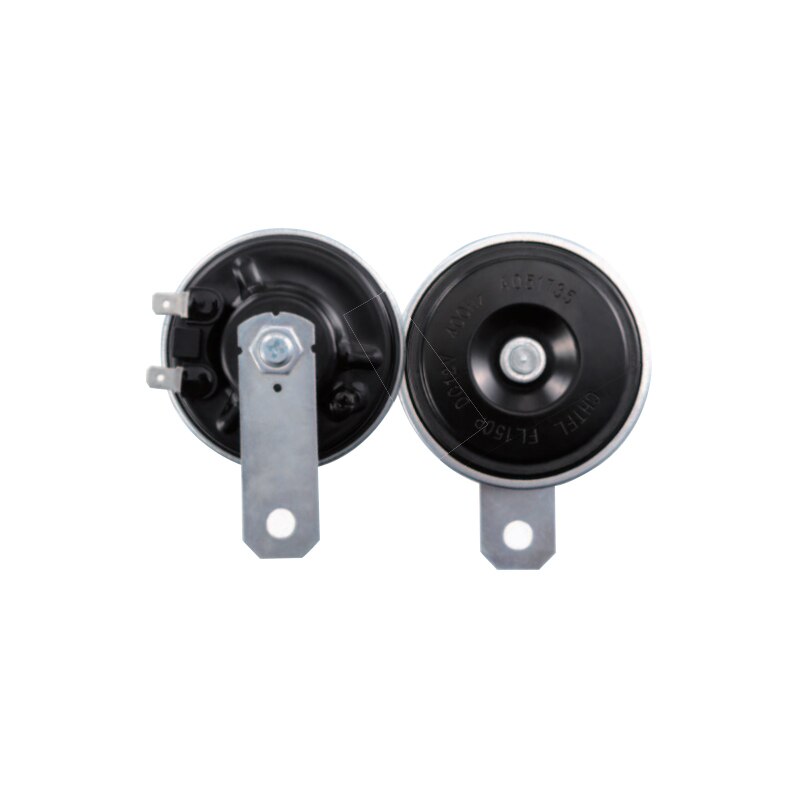 2 Piece 12V automobile horn chrome plated waterproof classic tweeter