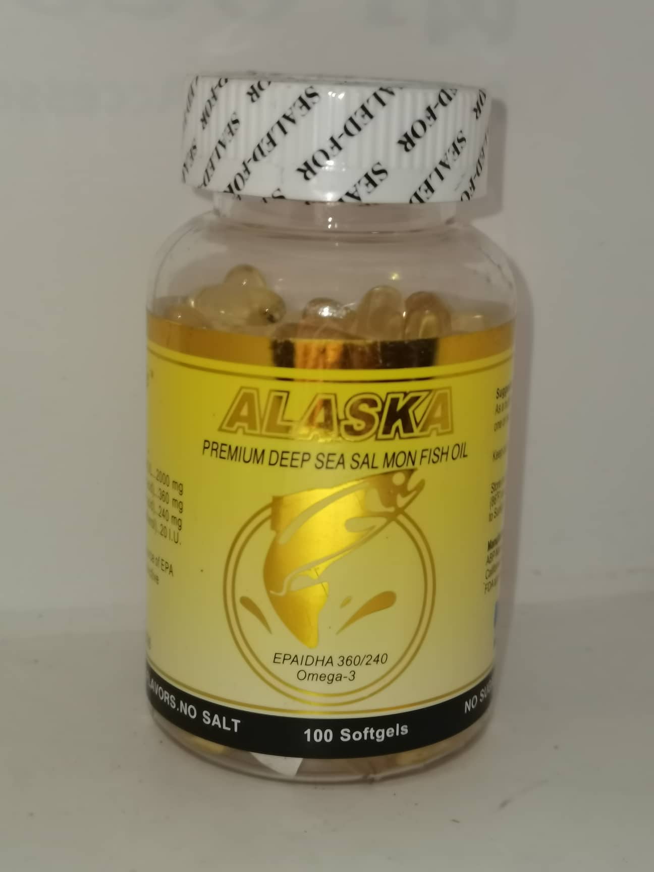ALASKA PREMIUM FISH OIL 100 SOFTGELS Lazada PH