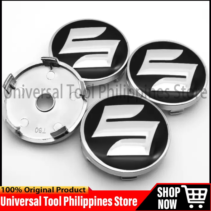 4pcs 60mm Emblem Wheel Center Hub Caps Covers Car Modification Parts ...