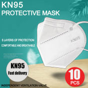 10pcs KN95 Mask washable Original KN95 face mask for Adult respirator mask KN95 Face Mask Washable with Design KN95 Masks Reusable Dust Mask
