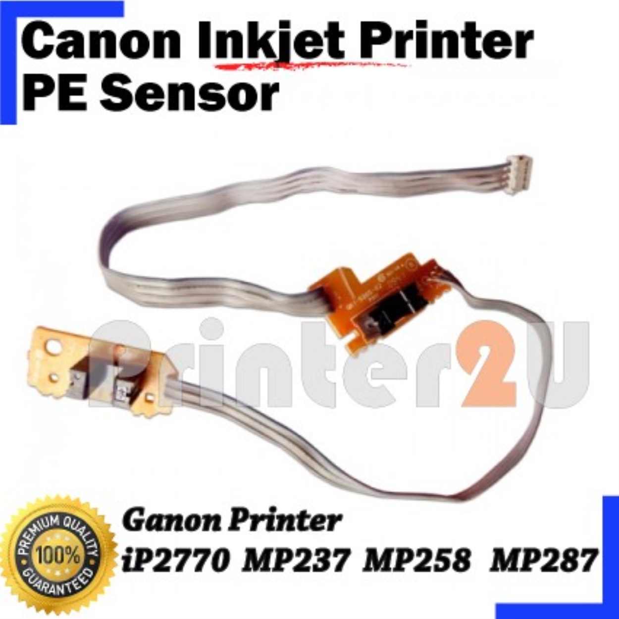 Original Canon Inkjet Printer Paper Detection Sensor PE Sensor ASF ...